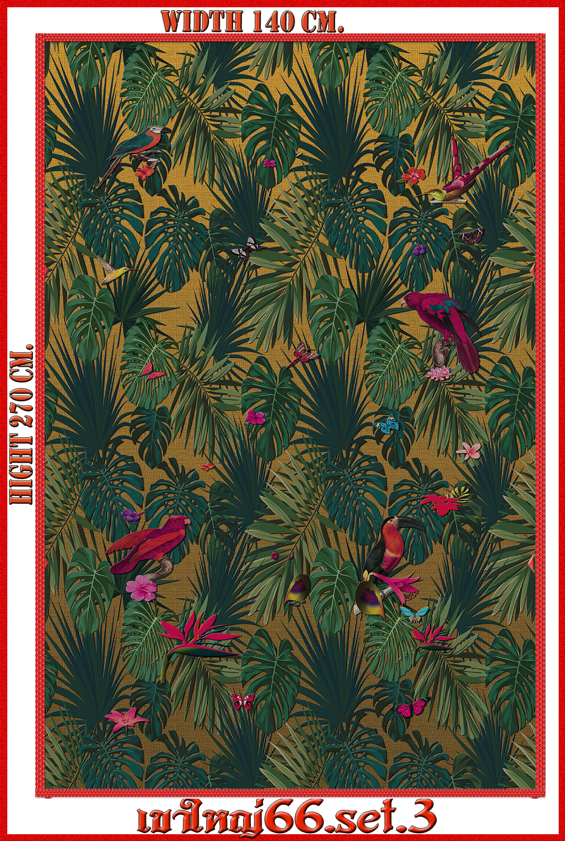 วอลเปเปอร์รูปภาพติดผนังสั่งทำ เขาใหญ่ 66(ลายใหญ่) มีภาพให้เลือกกว่า 50,000 ภาพ ออกแบบกราฟฟิค หรือ รูปภาพตามที่ท่านกำหนด ในสไตล์ท่านเอง "custom made"