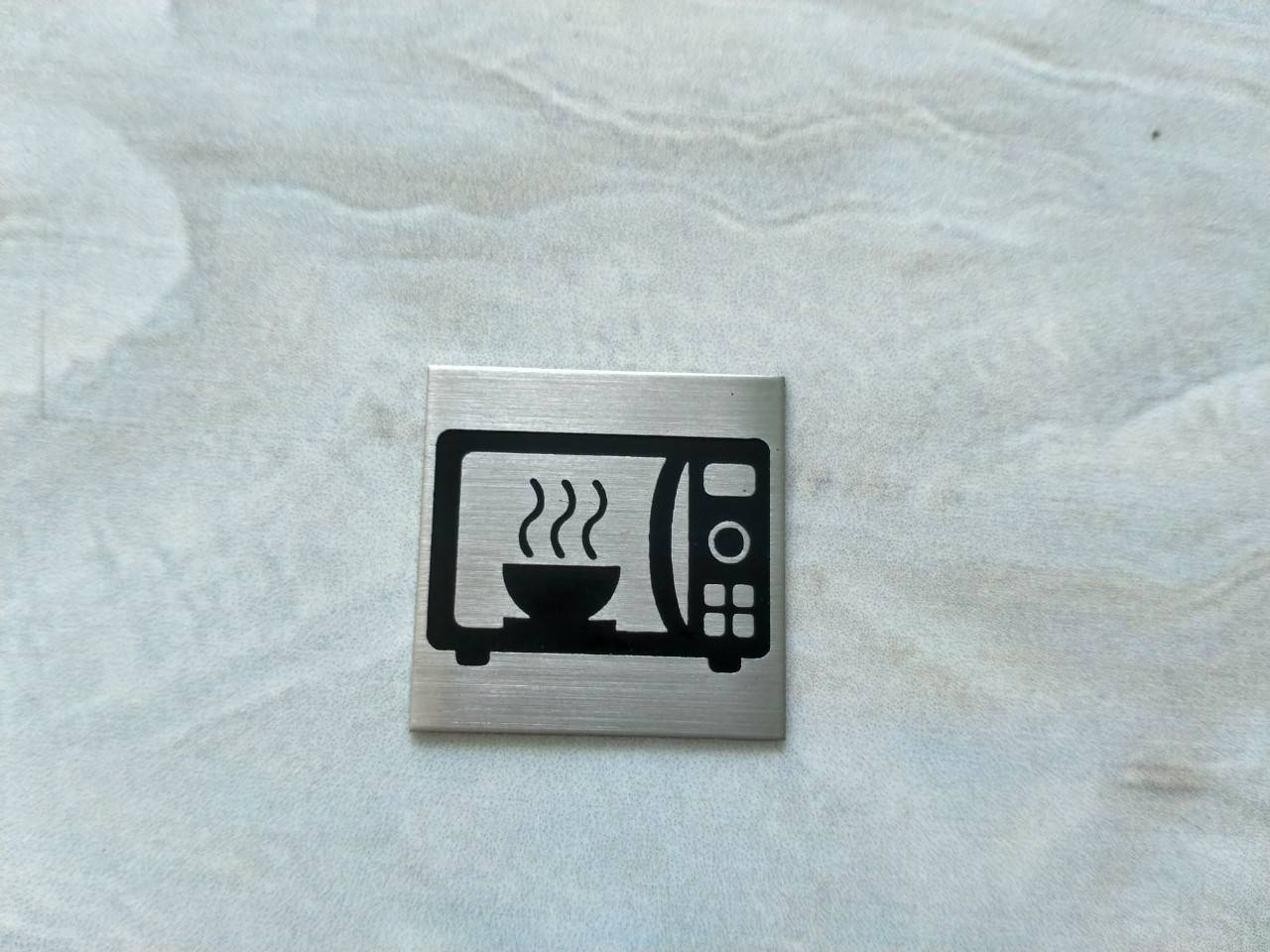 งานป้ายสแตนเลสกัดกรด