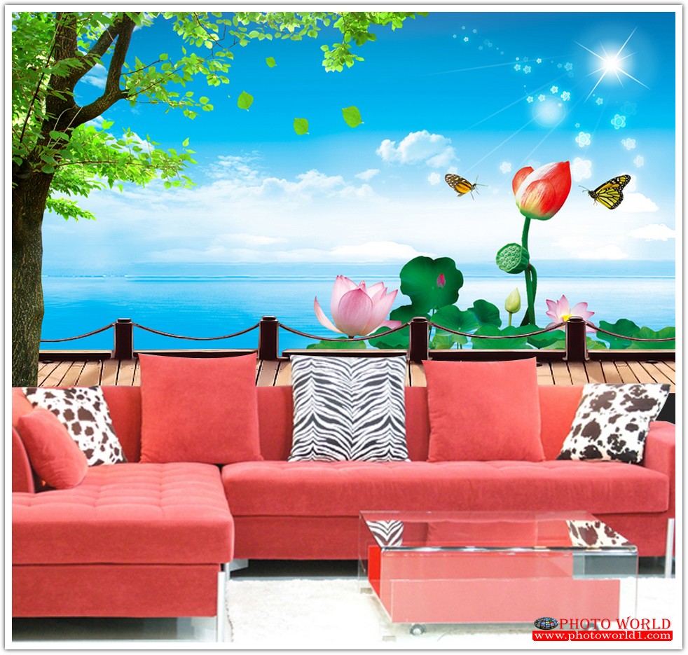 วอลเปเปอร์รูปภาพติดผนังสั่งทำ มีภาพให้เลือกกว่า 50,000 ภาพ ออกแบบกราฟฟิค หรือ รูปภาพตามที่ท่านกำหนด ในสไตล์ท่านเอง "custom made"