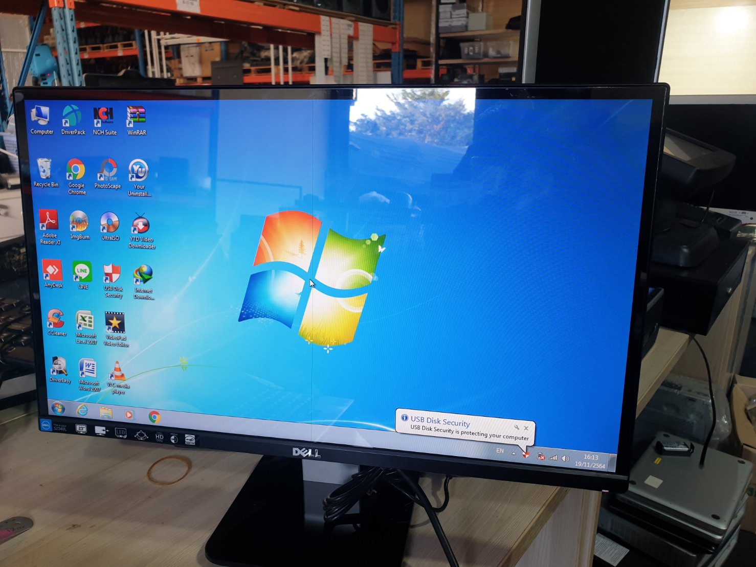 จอ Monitor 23'' DELL (S2340L+HDMI) มือสอง