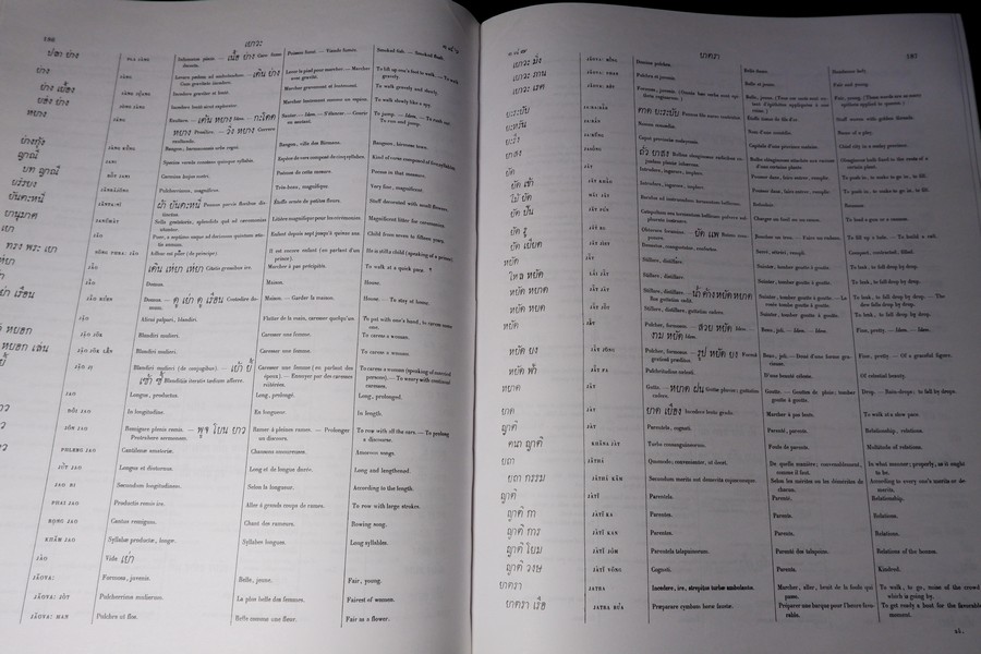 ชุดวรรณกรรมหายาก สัพะ พะจะนะ พาสา ไท DICTIONARIUM LINGUAE THAI ปกเเข็ง 956 หน้า ปี 2542 (สอบถาม)