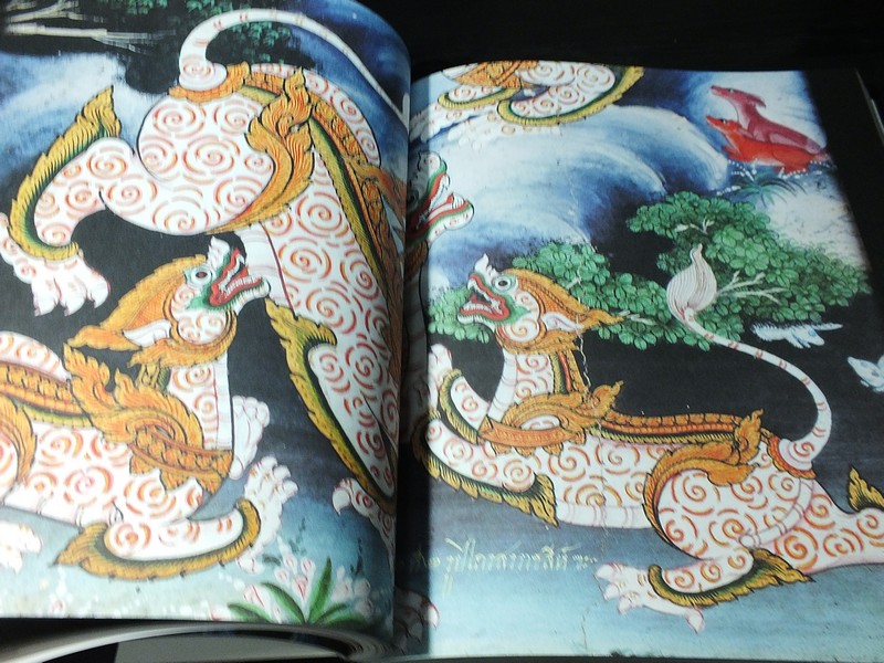 จิตรกรรมภาพสัตว์หิมพานต์ วัดสุทัศนเทพวราราม ปี 2559 (สอบถาม)