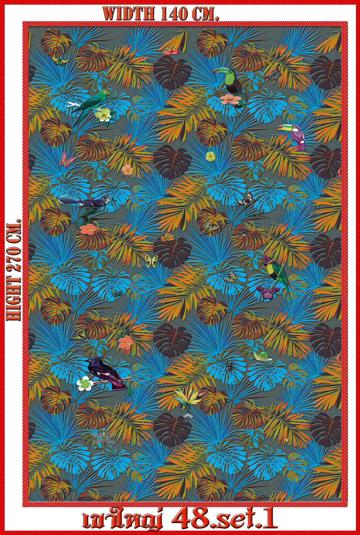 วอลเปเปอร์รูปภาพติดผนังสั่งทำ เขาใหญ่ 48(ลายเล็ก) มีภาพให้เลือกกว่า 50,000 ภาพ ออกแบบกราฟฟิค หรือ รูปภาพตามที่ท่านกำหนด ในสไตล์ท่านเอง "custom made"