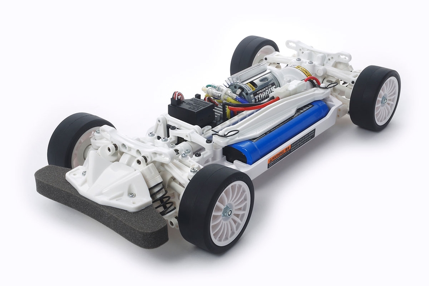 TT-02 Chassis Kit White Special