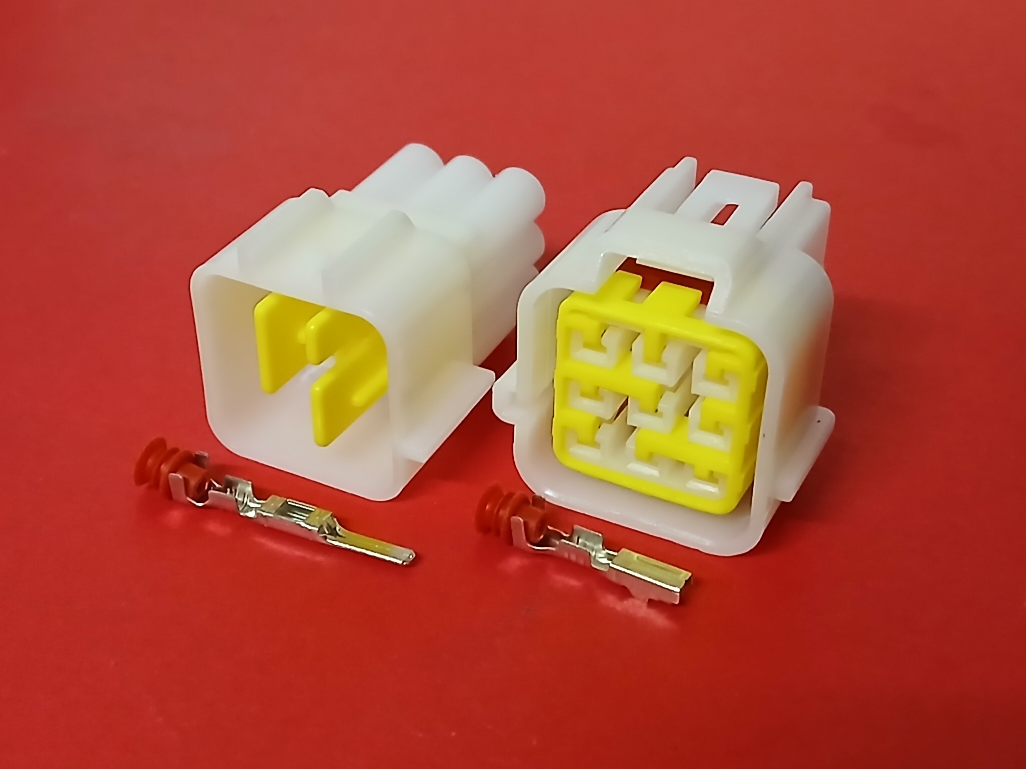 9 พิน ขาว มอเตอร์ไซค์ #7091Y