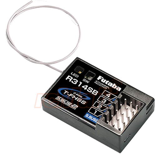 Futaba 4PXR 2.4 GHz Telemetry System.