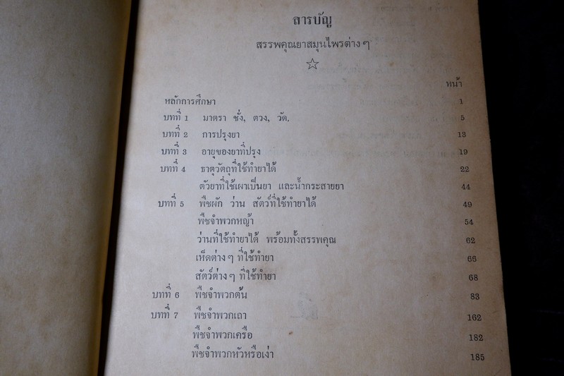 สรรพคุณสมุนไพร โดย ทวิช ทวัชชัย หนา 487 หน้า ปี 2520 (สอบถาม)