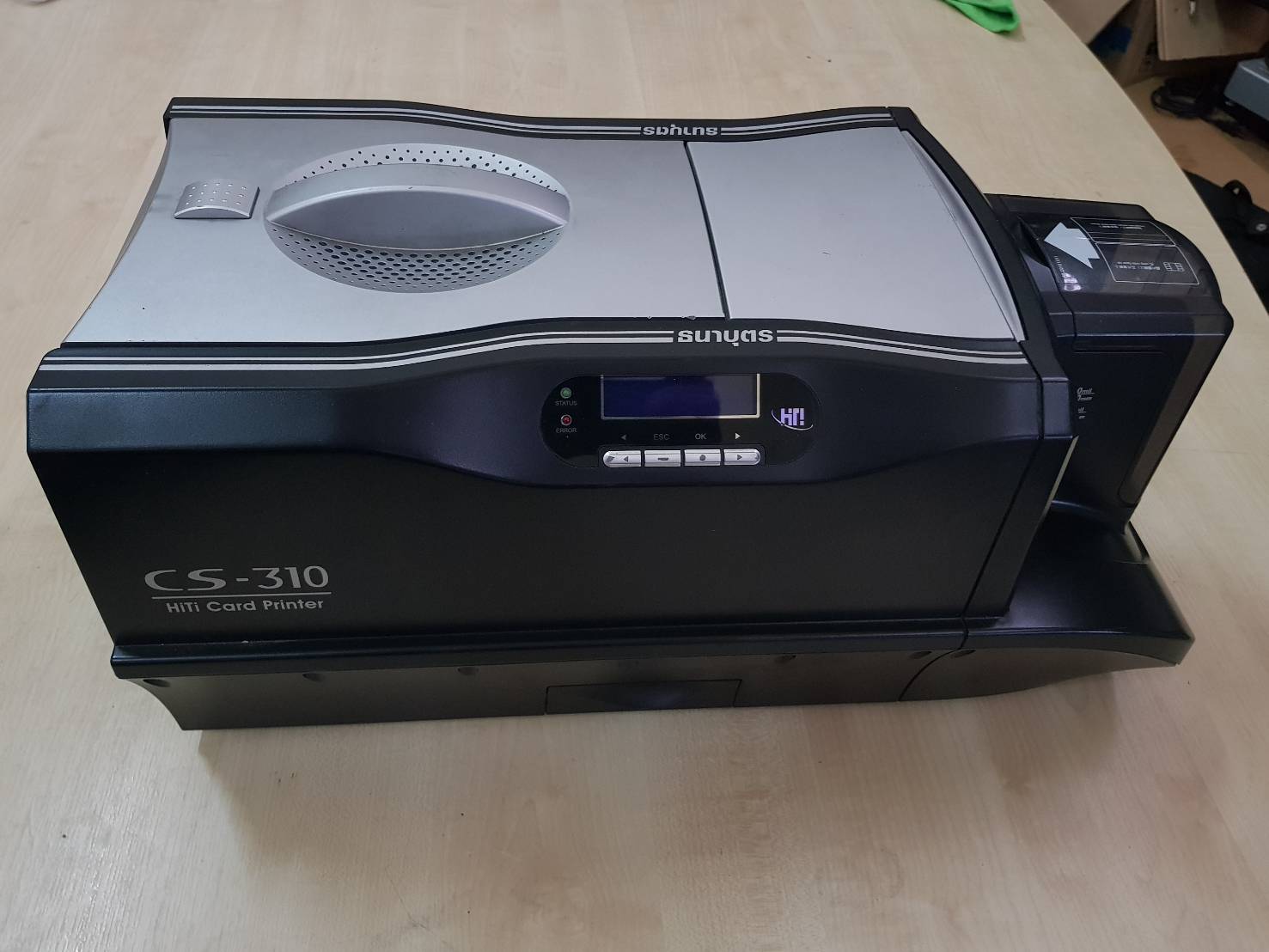 เครื่องปริ้นบัตรแข็ง Card printer hiti CS-3100 มือสอง