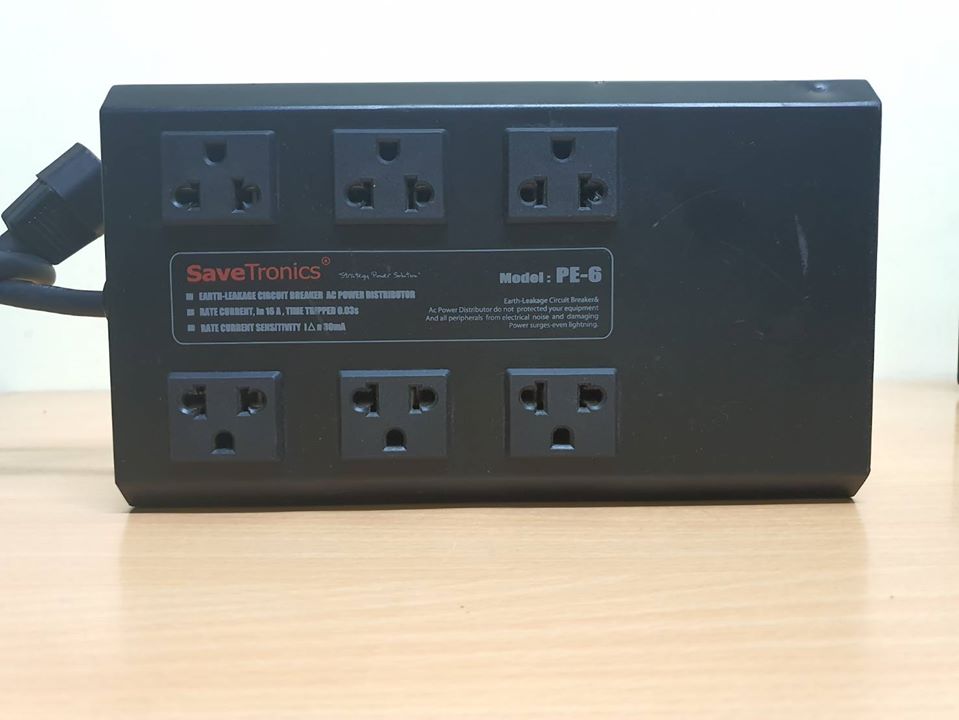 ปลั๊ก savetronics pe6 มือสองคุณภาพสูง