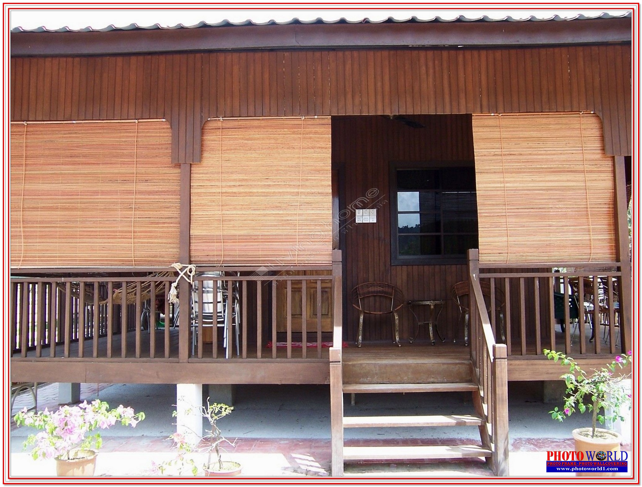 มู่ลี่ไม้ไผ่ "Bamboo Wooden Blinds" ผ้าม่าน ม่าน มู่ลี่ มู่ลี่ไม้ ม่านม้วน วอลเปเปอร์ รับติดตั้ง ออกแบบ ราคาถูก ทุกประเภท ทุกรูปแบบ