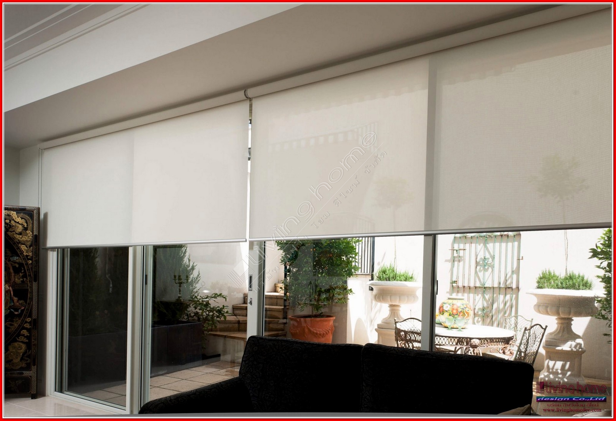ม่านม้วน โปร่งแสง "SUNSCREEN ROLLER BLINDS" ผ้าม่าน ม่าน มู่ลี่ มู่ลี่ไม้ ม่านม้วน วอลเปเปอร์ รับติดตั้ง ออกแบบ ราคาถูก ทุกประเภท ทุกรูปแบบ