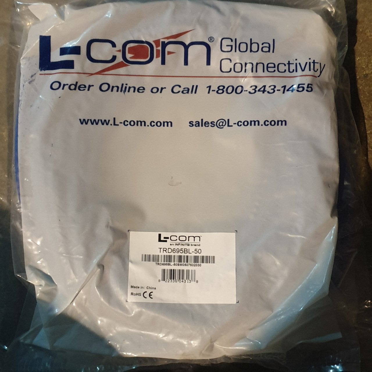 Premium Hi-Speed RJ45 Cat 6 Cable - Blue50.0 ft