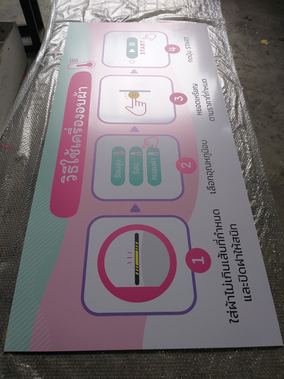 งานป้ายติดสติ๊กเกอร์