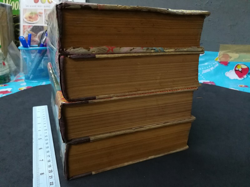 รามเกียรติ์ พระราชนิพนธ์ใน ร.1 (สนพ.คลังวิทยา) ปกแข็ง 4 เล่มจบ ปี 2506