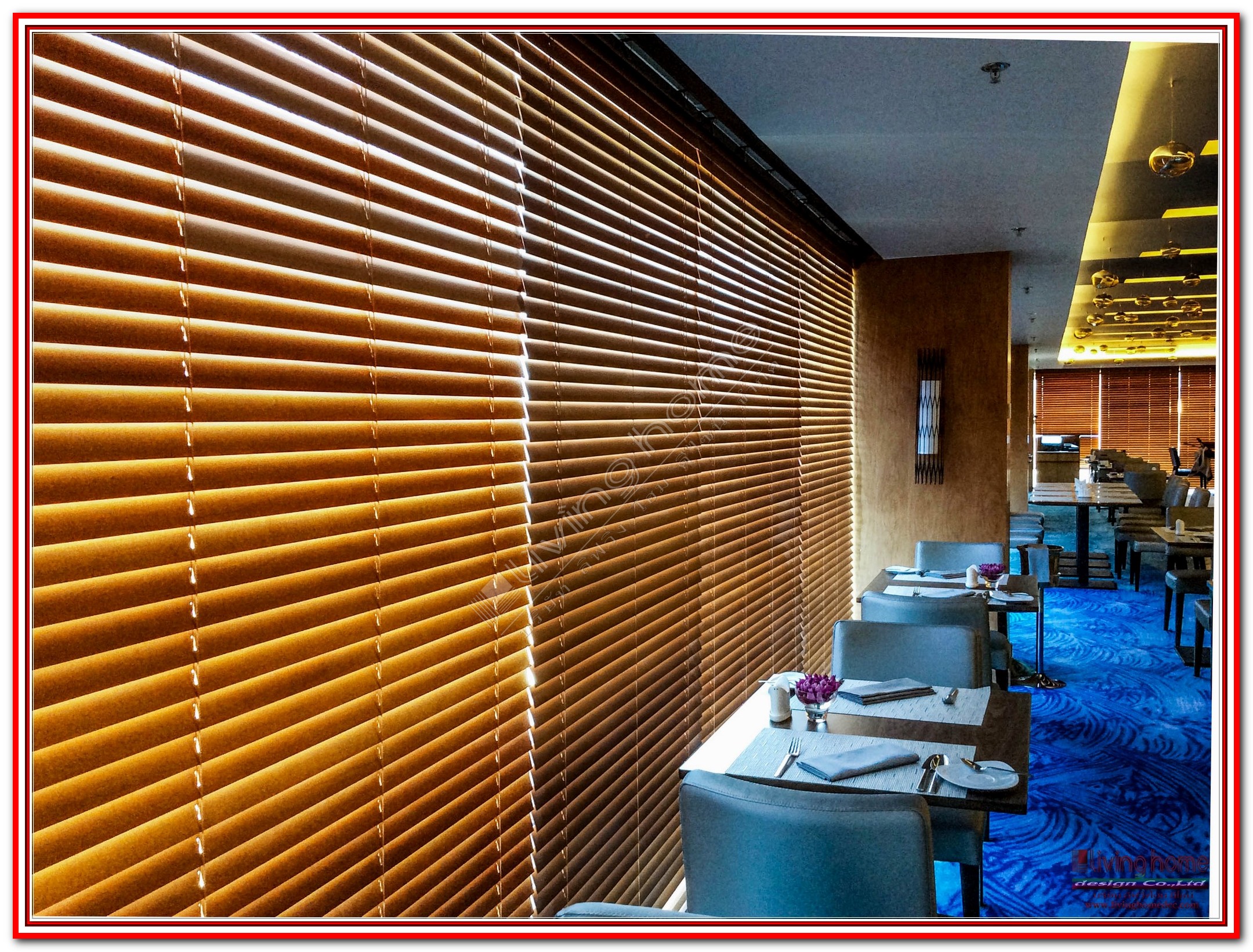 มู่ลี่ไม้บาสวู๊ด(BASSWOOD WOODEN BLINDS) ผ้าม่าน ม่าน มู่ลี่ มู่ลี่ไม้ ม่านม้วน วอลเปเปอร์ รับติดตั้ง ออกแบบ ราคาถูก ทุกประเภท ทุกรูปแบบ