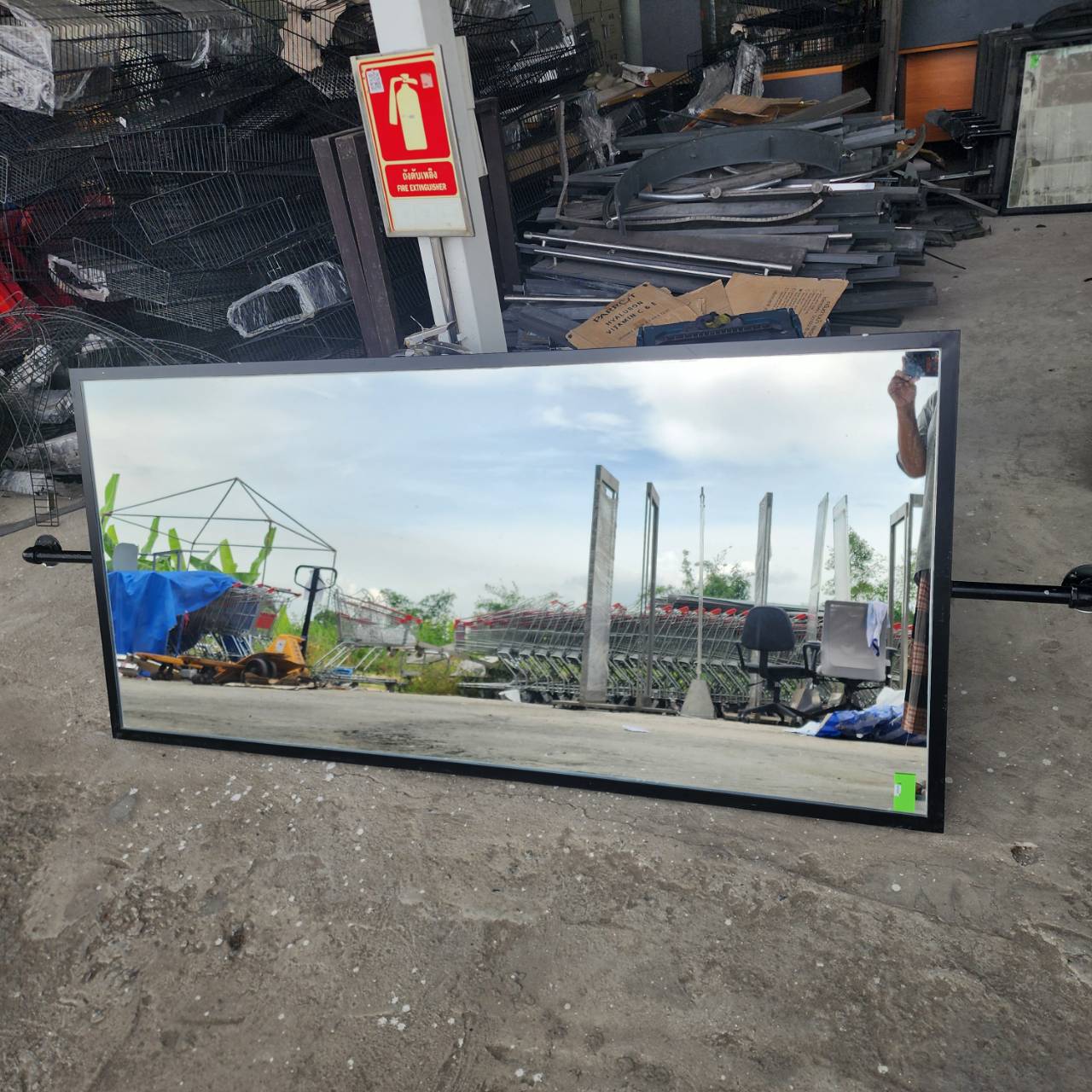 กระจก ขนาด 170×80×5 cm