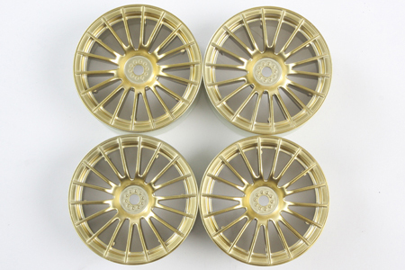 Medium-Narrow 18-Spoke Wheels (Gold/0).