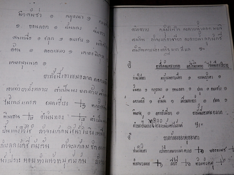 ตำรายาไทยเเผนโบราณ เขียนด้วยลายมือ เล่ม 3 ของ พระอาจารย์นิยม วัดเขาตะเครา จ.เพชรบุรี (Pre-Order สอบถาม)