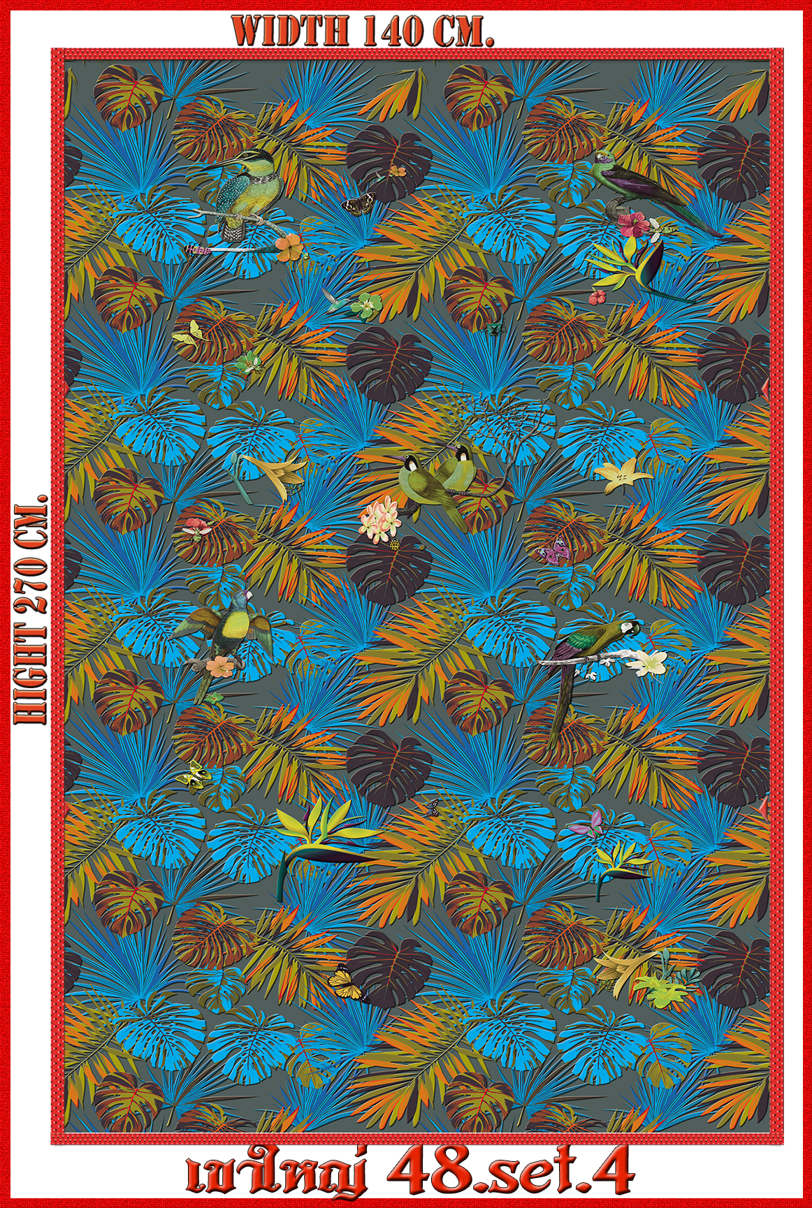 วอลเปเปอร์รูปภาพติดผนังสั่งทำ เขาใหญ่ 48(ลายเล็ก) มีภาพให้เลือกกว่า 50,000 ภาพ ออกแบบกราฟฟิค หรือ รูปภาพตามที่ท่านกำหนด ในสไตล์ท่านเอง "custom made"