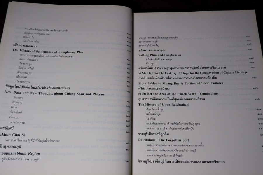 ค้นหาอดีตของเมืองโบราณ โดย ศรีศักร วัลลิโภดม รวมบทความจากวารสารเมืองโบราณ ระหว่างปี 2517-2536 ปกเเข็ง พิมพ์ปี 2538