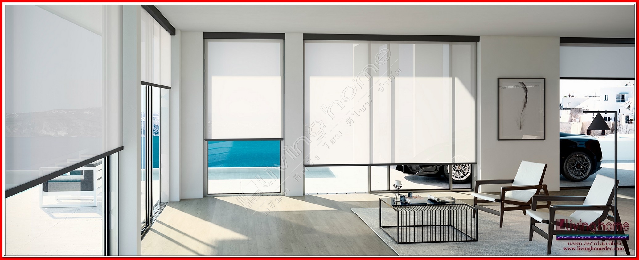 ม่านม้วน โปร่งแสง "SUNSCREEN ROLLER BLINDS" ผ้าม่าน ม่าน มู่ลี่ มู่ลี่ไม้ ม่านม้วน วอลเปเปอร์ รับติดตั้ง ออกแบบ ราคาถูก ทุกประเภท ทุกรูปแบบ