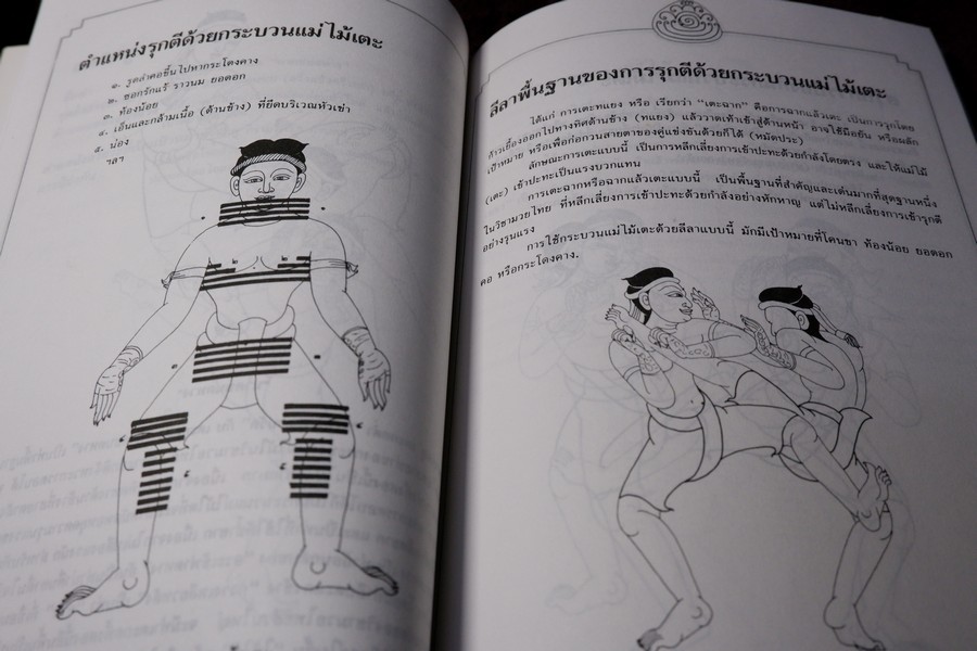 ศิลปะเเห่งมวยไทย( muay thai )โดย นายขยะ หนา 149 หน้า ปี 2537