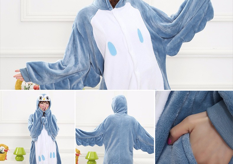 ชุดนอนมาสคอต / แฟนซี ผู้ใหญ่ นกฮูก ( owl)