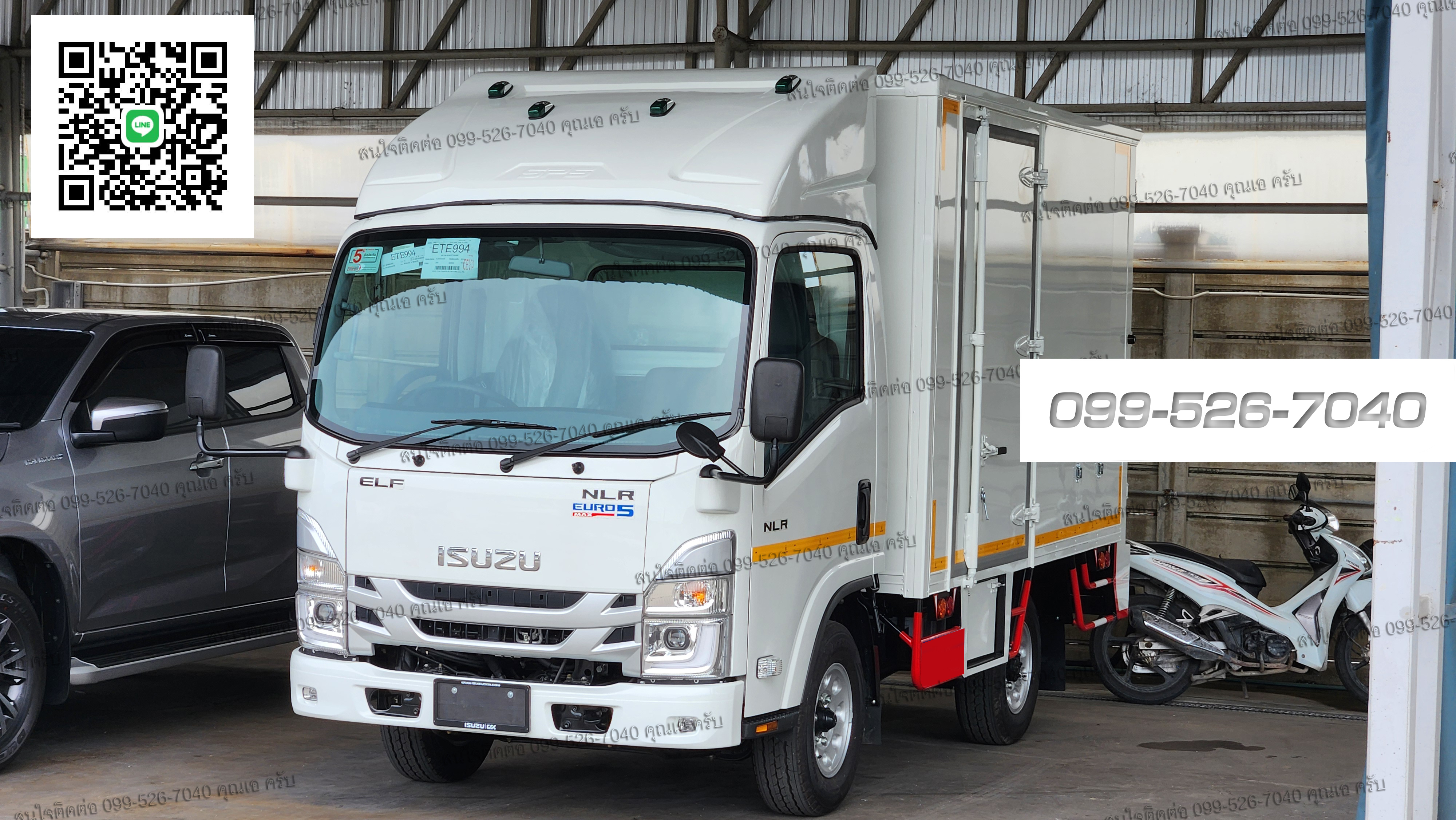 NLR EURO 5 MAX ตู้บรรทุกประตู 3 บาน ใหม่ล่าสุด ปี2024
