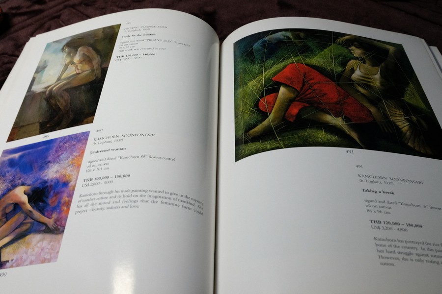 IMPORTANT THAI PAINTINGS by CHRISTIE'S THAILAND (Pre-Order สอบถาม)