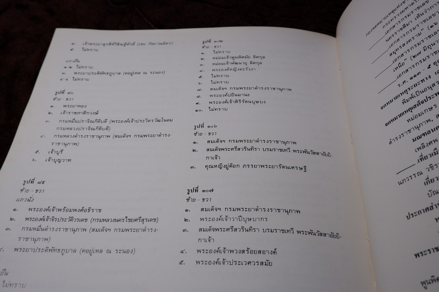 สมุดภาพพระประวัติและพระกรณียกิจ ของ สมเด็จฯกรมพระยาดำรงราชานุภาพ พิมพ์ปี 2529