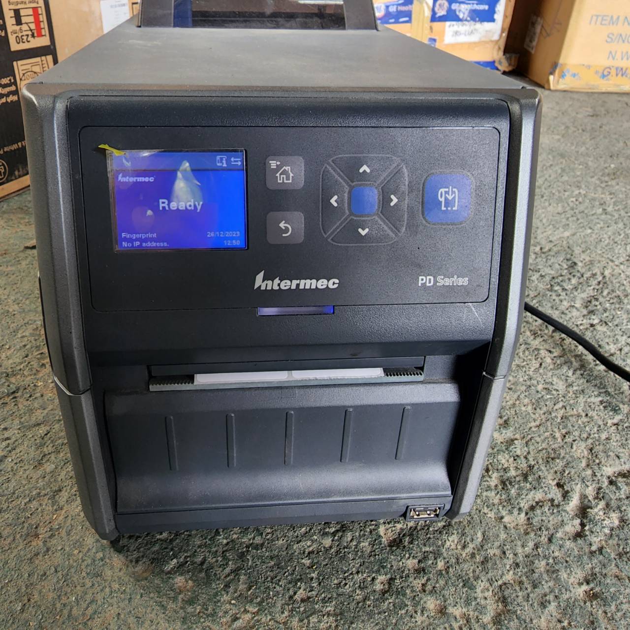 เครื่องปริ้นบาร์โค้ด intermec pd43 (203 dpi) มือสอง