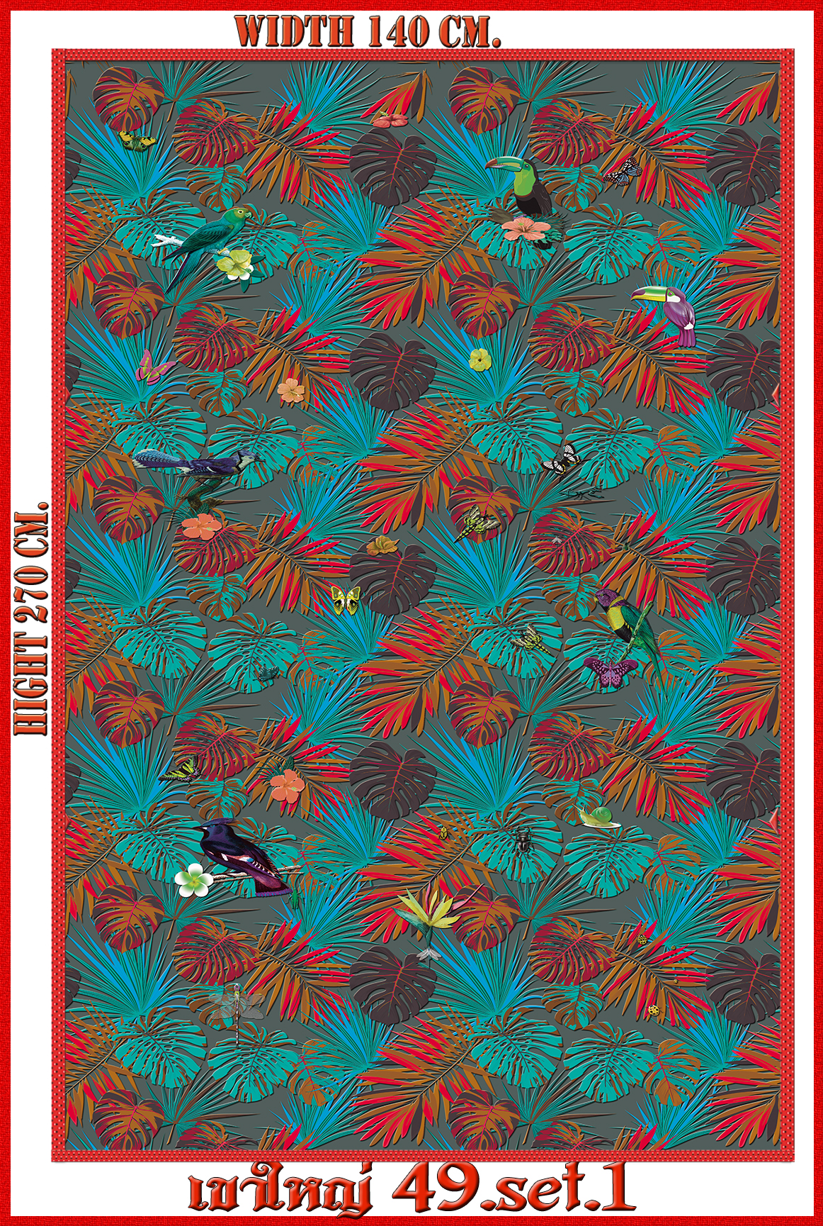 วอลเปเปอร์รูปภาพติดผนังสั่งทำ เขาใหญ่ 49(ลายเล็ก) มีภาพให้เลือกกว่า 50,000 ภาพ ออกแบบกราฟฟิค หรือ รูปภาพตามที่ท่านกำหนด ในสไตล์ท่านเอง "custom made"