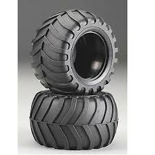 Front Tire for WR-02G Chassis (L&R/White, 1 Pc.each)