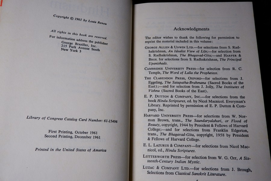 Great religions of modern man (hinduism buddhistism catholicism protestantism judaism islam) ปกเเข็ง 6 เล่ม ปี 1962