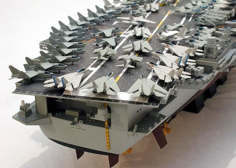 U.S.Aircraft Carrier CVN65 ENTERPRISE.
