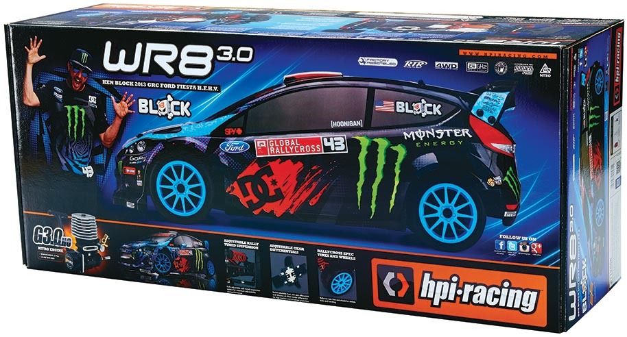 WR8 3.0 RTR w/Ken Block GRC livery.