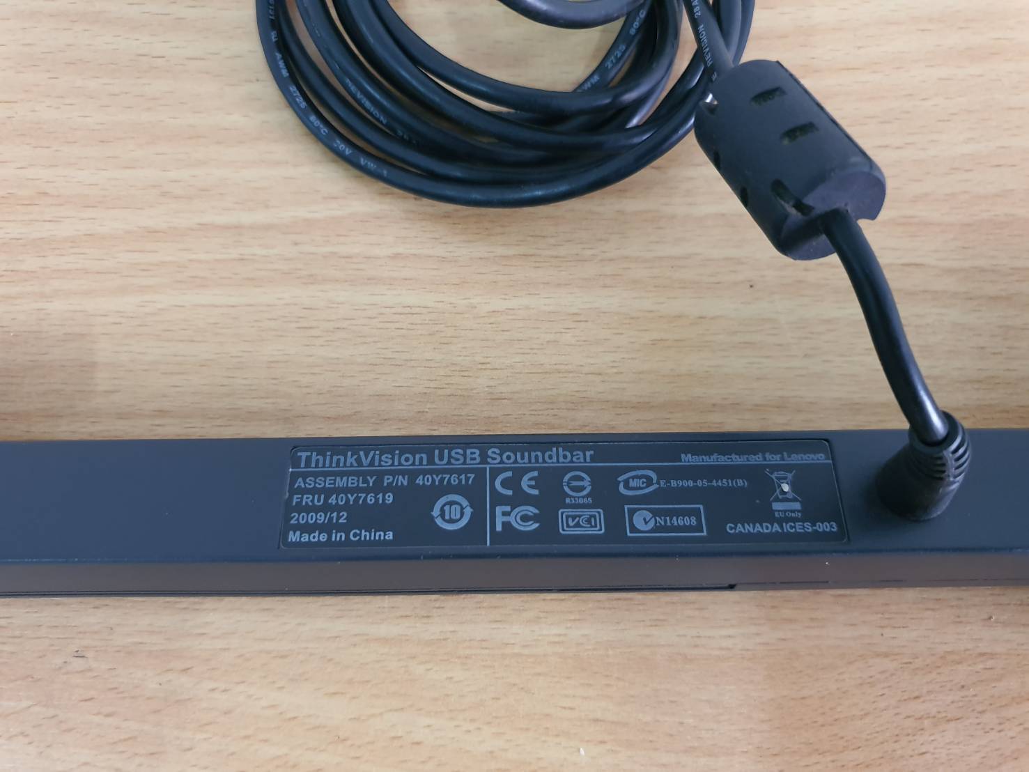 ลำโพง USB ThinkVision USB Soundbar มือสอง