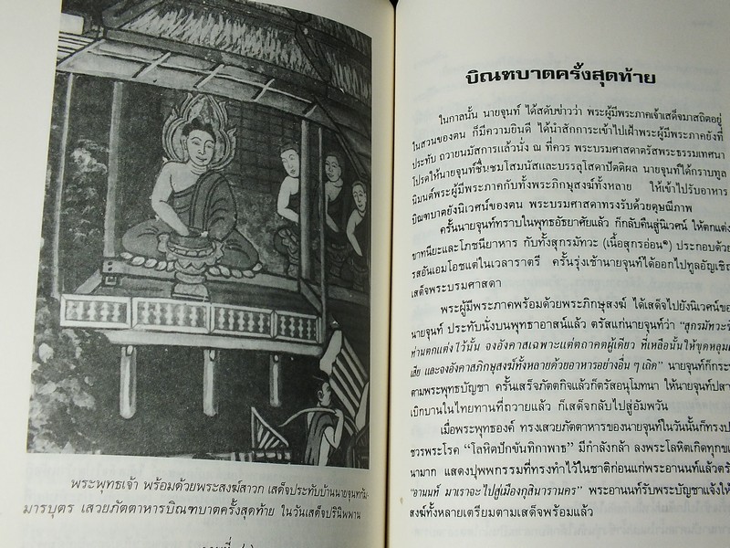 พุทธประวัติทัศนศึกษา นิพนธ์ของ พระธรรมโกศาจารย์ (ชอบ อนุจารี) หนา 250 หน้า ปี 2532