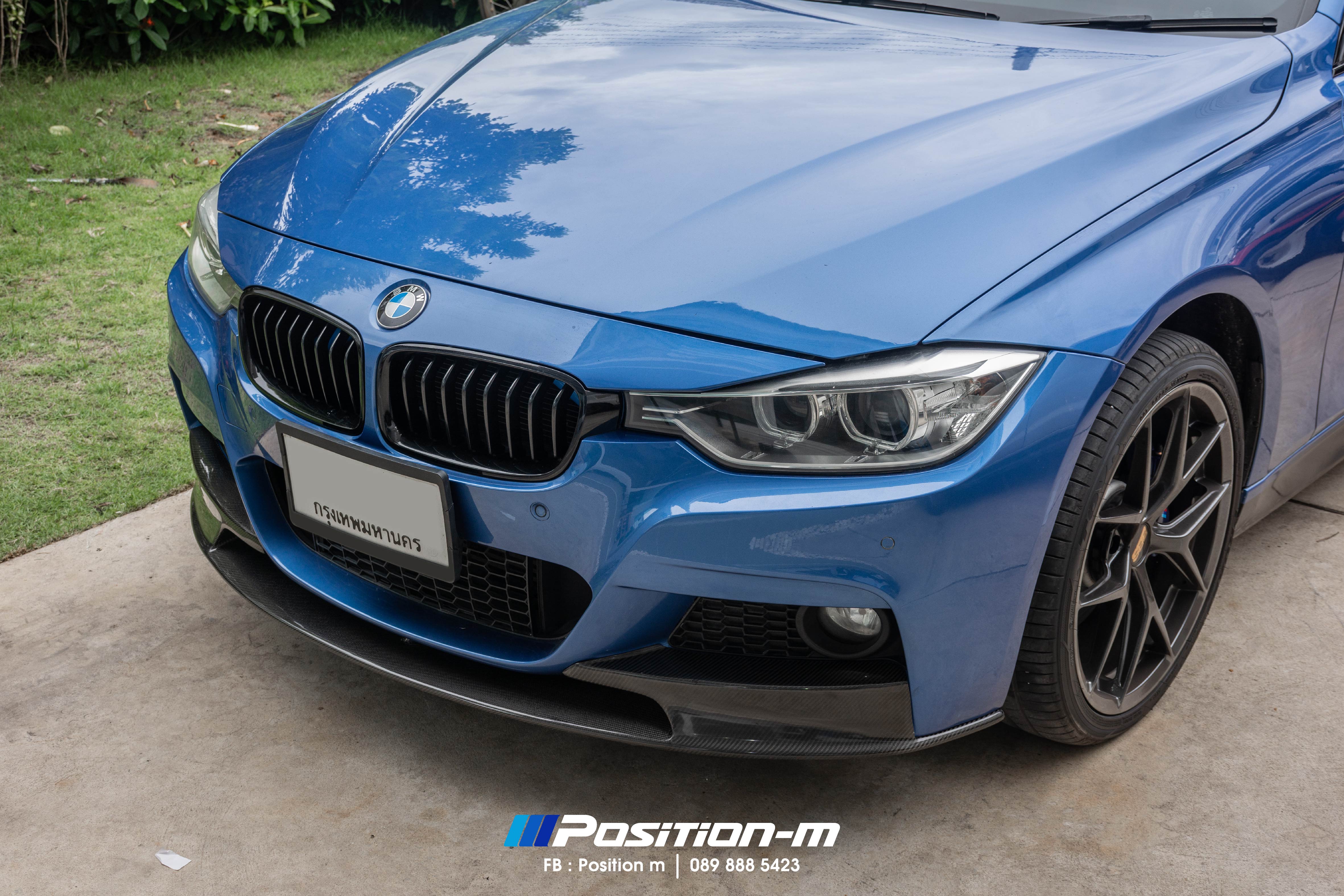 F30 Front lip Pure Carbon