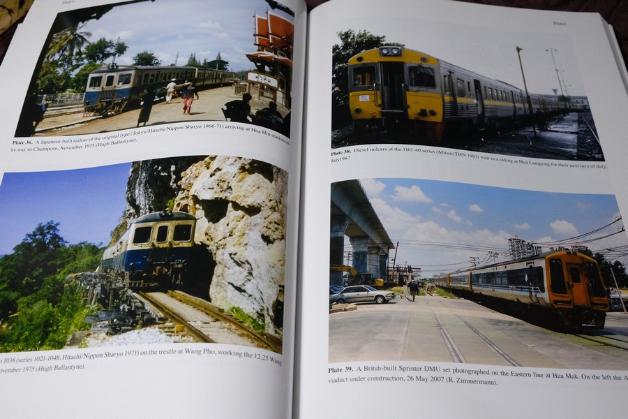 The Railways of Thailand by R.Ramaer พิมพ์ปี 2009