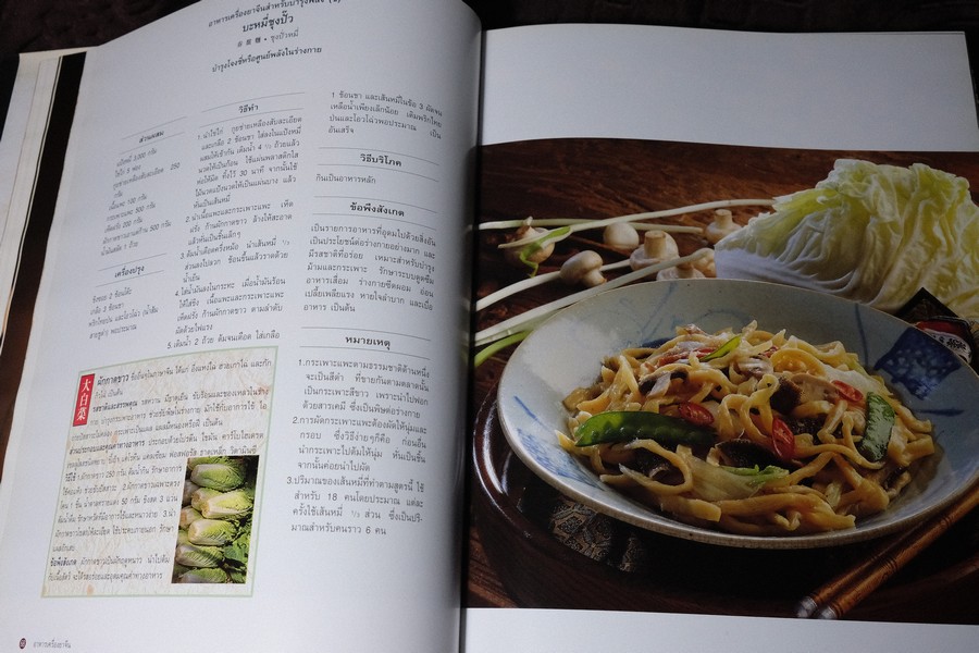 อาหารเครื่องยาจีน หลักโภชนาการ พร้อมสูตรอาหารอายุวัฒนะ ปกเเข็ง ปี 2541