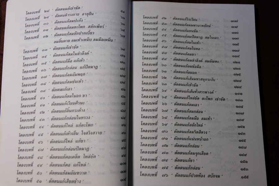 80 ท่าบท ฤาษีดัดตน วัดโพธิ์ โดย นายขยะ หนา 197 หน้า ปี 2537