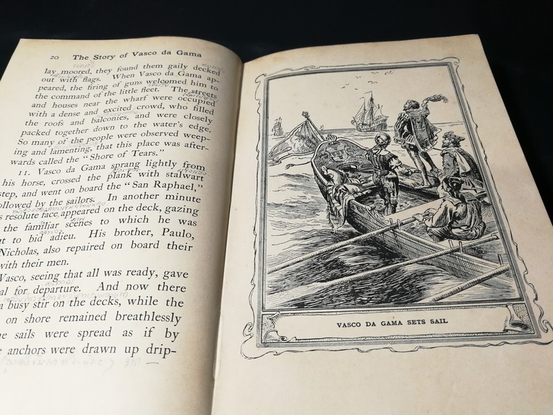 Dent's Continuous Readers THE STORY OF VASCO DA GAMA by M.T.YATES,LL.D. ปกแข็ง 120 หน้า 170gm