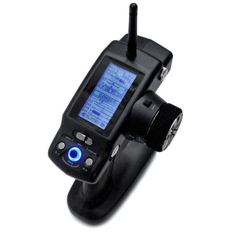 Futaba 4PLS 2.4 GHz.