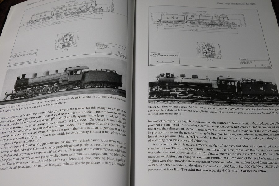The Railways of Thailand by R.Ramaer พิมพ์ปี 2009
