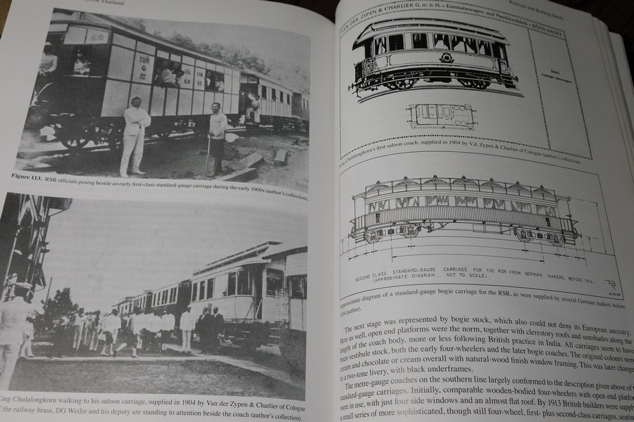 The Railways of Thailand by R.Ramaer พิมพ์ปี 2009