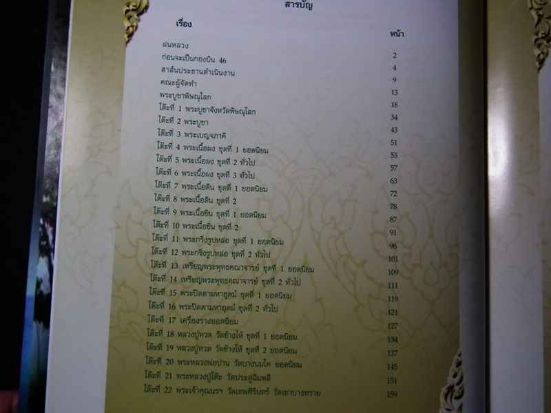 ภาพพระชนะเลิศการประกวดฯ กองบิน 46 พิษณุโลก ปกแข็ง 400 หน้า ปี 2551