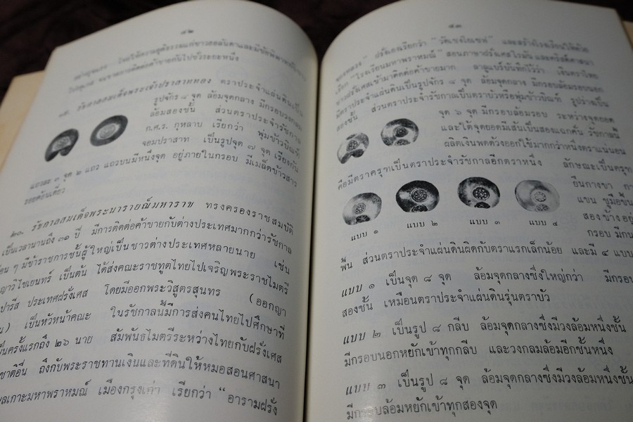 เงินพดด้วง โดย สดับ ธีระบุตร จัดพิมพ์เป็นอนุสรณ์นางละม้าย ธีระบุตร ปี 2515 (สอบถาม)