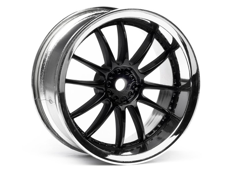 Work XSA 02C Wheel 26mm. Chrome/Black (3mm Offset)