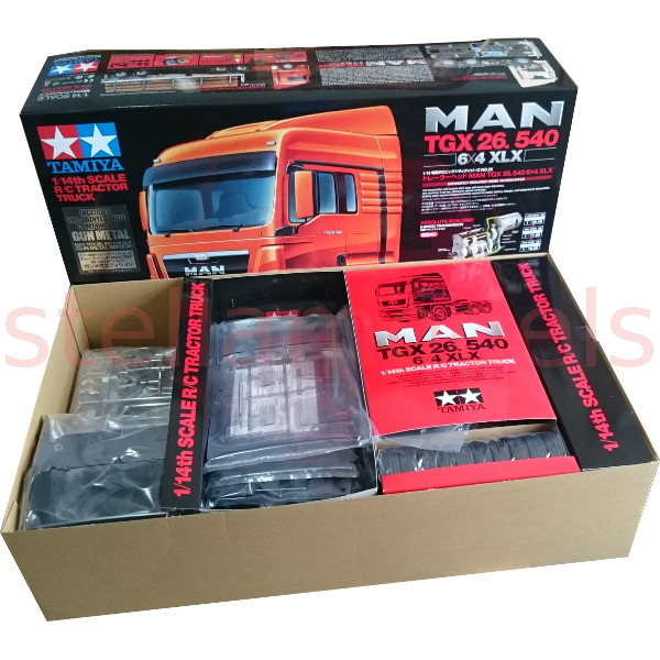 MAN TGX 26.540 6x4 XLX (Gun Metal)